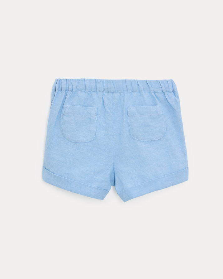 Noe chambray shorts Light blue colour  Natalys