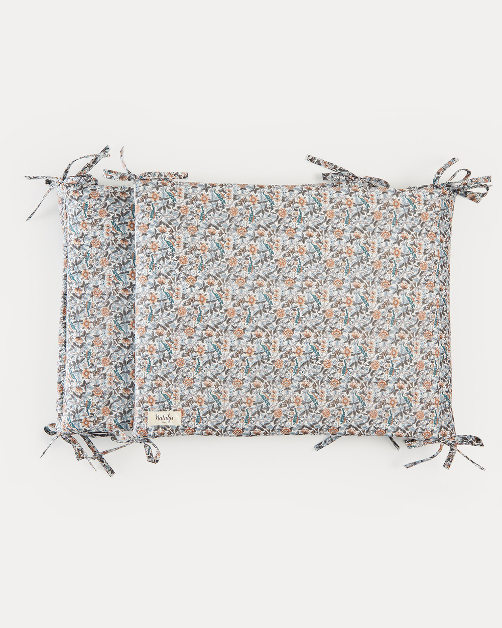 Leandre bumper pad Liberty fabric  Natalys