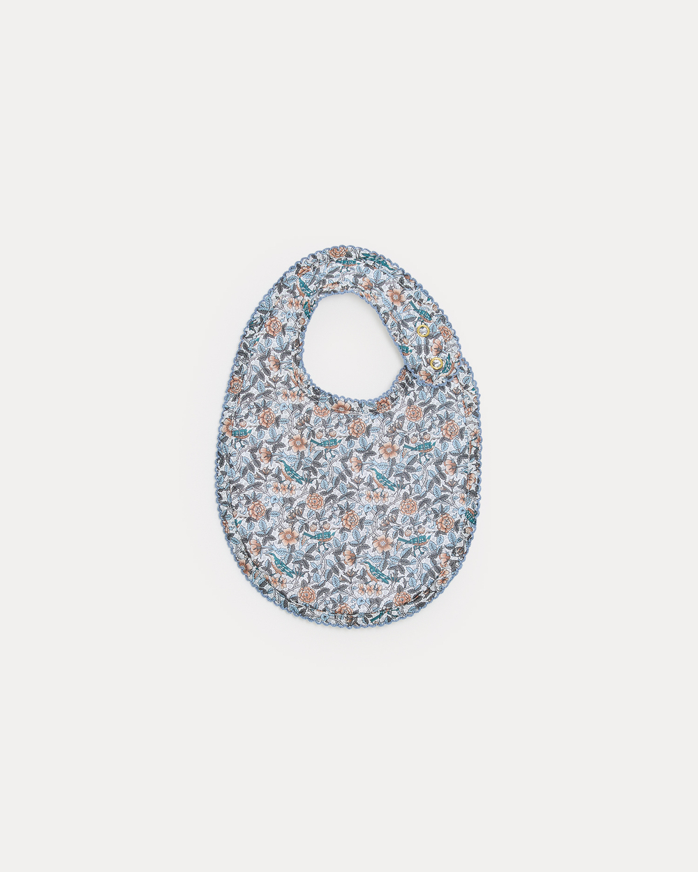 Eugene adjustable bib Liberty fabric  Natalys