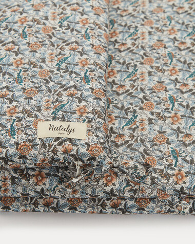 Leandre bumper pad Liberty fabric  Natalys