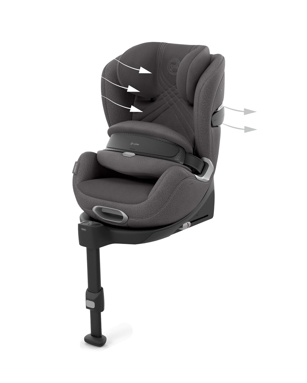 Anoris T2 i-Size car seat Mirage grey (Plus)  Cybex