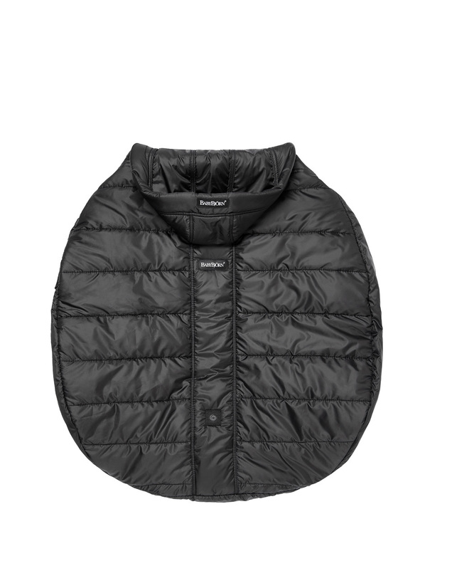 Winter cover for baby carrier Black  Babybjörn