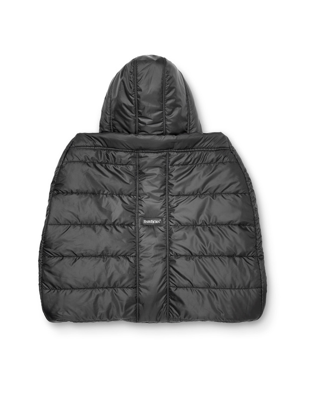 Winter cover for baby carrier Black  Babybjörn