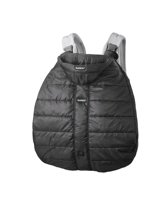 Winter cover for baby carrier Black  Babybjörn