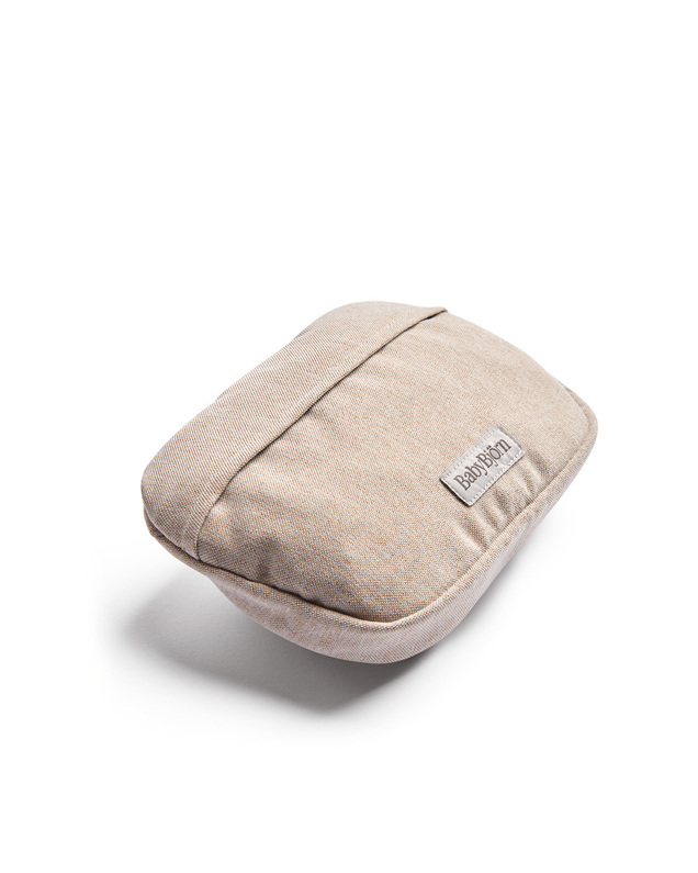Pocket pouch for baby carrier Light beige color  Babybjörn