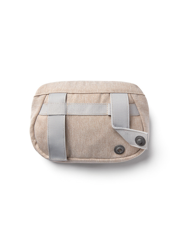 Pocket pouch for baby carrier Light beige color  Babybjörn