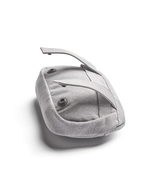 Pocket pouch for baby carrier Light grey color  Babybjörn