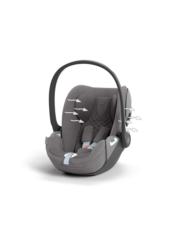 Cloud T i-Size car seat Mirage grey colour (Plus)  Cybex