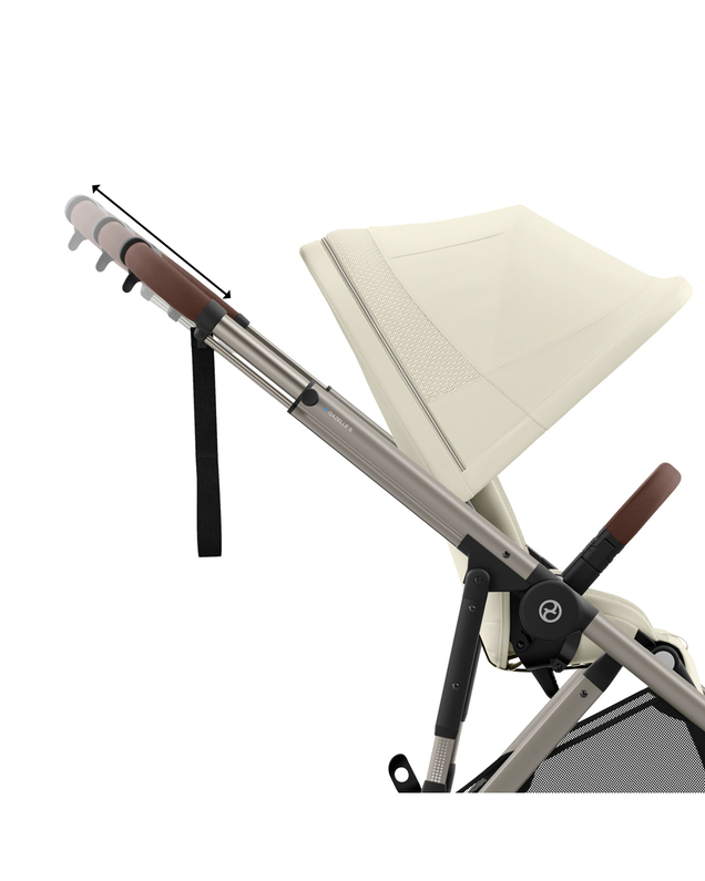 E-Gazelle S pushchair Seashell beige colour  Cybex