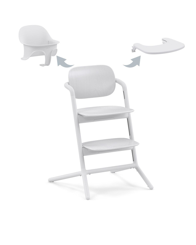 Lemo 3-in-1 high chair All white colour  Cybex
