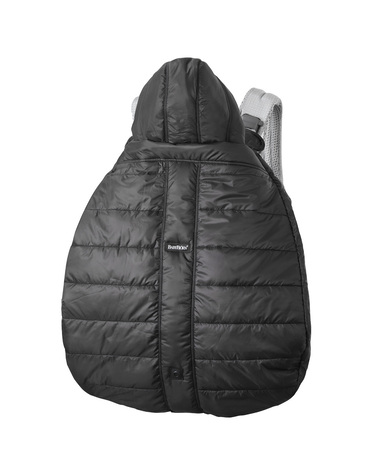 Winter cover for baby carrier Black  Babybj&ouml;rn