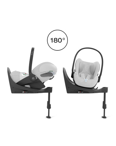 Cloud T i-Size car seat Platinum white colour (Plus)  Cybex