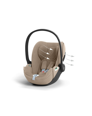 Cloud T i-Size car seat Cozy beige colour (Plus)  Cybex