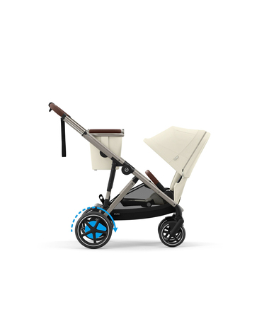 E-Gazelle S pushchair Seashell beige colour  Cybex