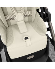 E-Gazelle S pushchair Seashell beige colour  Cybex