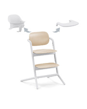Lemo 3-in-1 high chair Sand white colour  Cybex