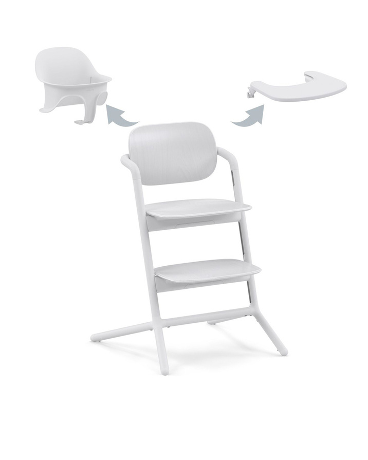 Lemo 3-in-1 high chair All white colour  Cybex